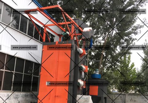 江蘇拋丸機除銹設備 Q376/378/3710吊鉤式拋丸機